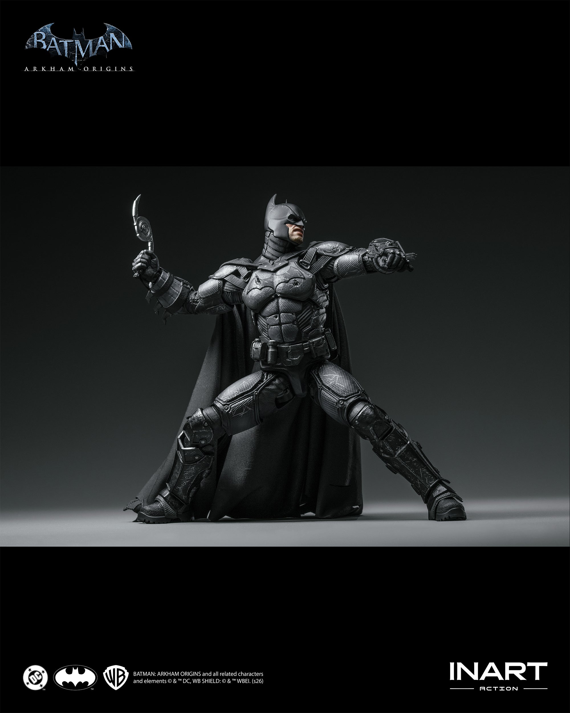 バットマン（バットマン：アーカム・ビギンズ）バトルダメージ ver. アクションフィギュア 38