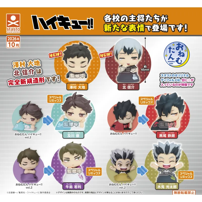 おねむたん ハイキュー!! スペシャルリミックス主将編