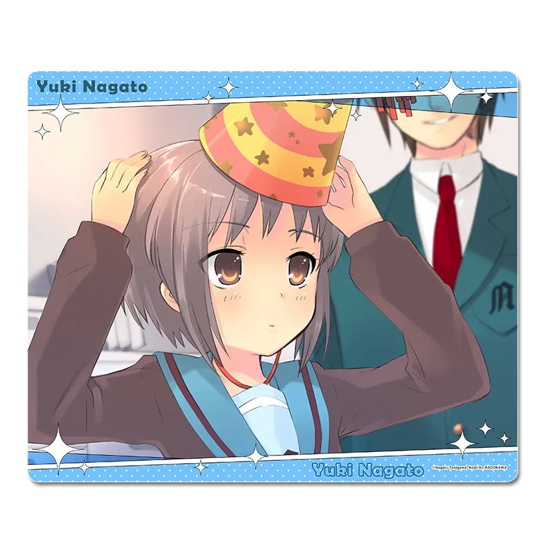 涼宮ハルヒシリーズ マウスパッド【有希】