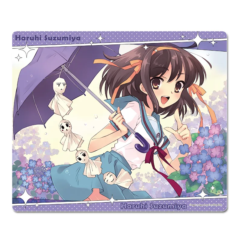 涼宮ハルヒシリーズ マウスパッド【ハルヒ(梅雨)】