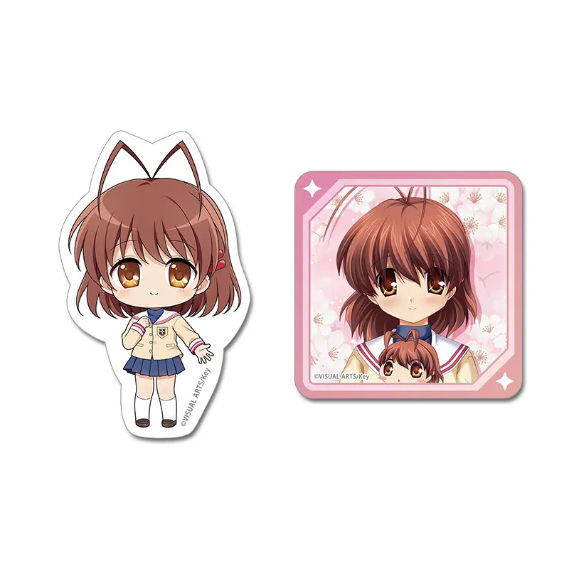 Key world festival 【CLANNAD】 ステッカーセット【古河渚】