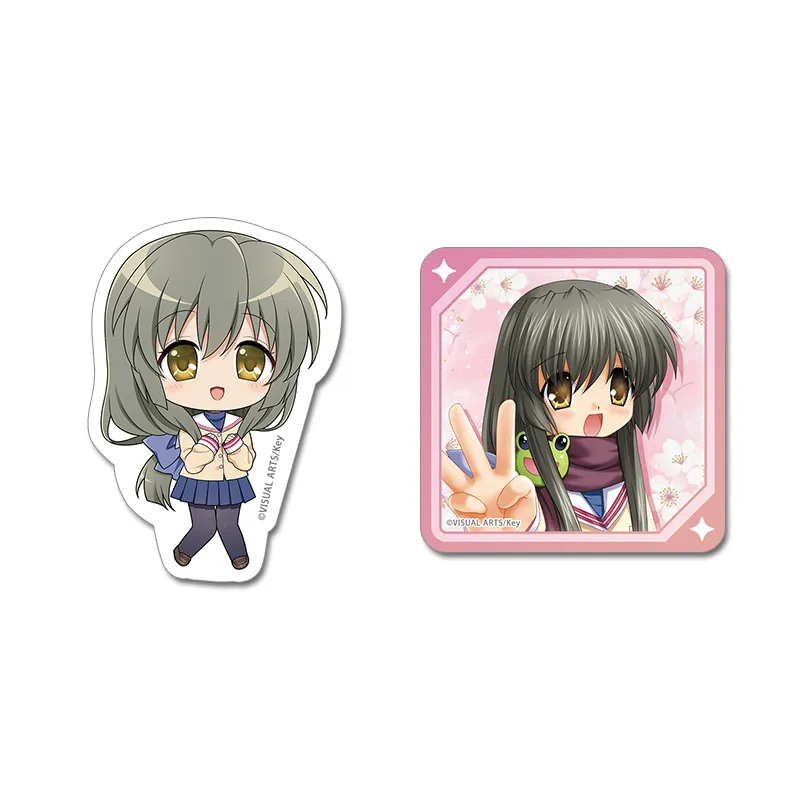 Key world festival 【CLANNAD】 ステッカーセット【伊吹風子】