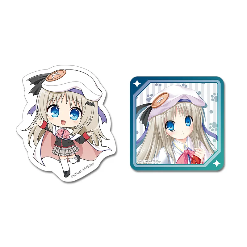 Key world festival 【リトルバスターズ!】 ステッカーセット【能美クドリャフカ】