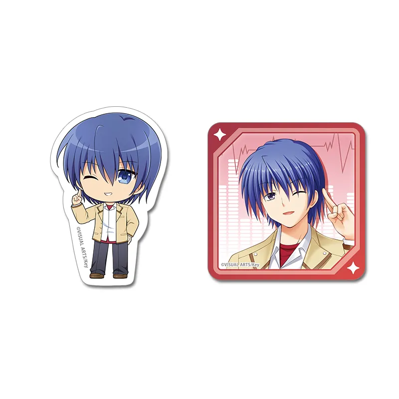 Key world festival 【Angel Beats!】 ステッカーセット【日向秀樹】