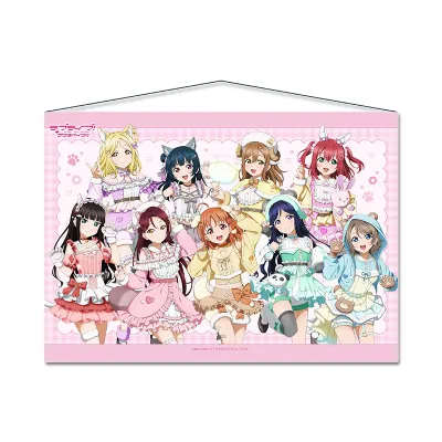 ラブライブ！サンシャイン！！ 描き下ろし B1タペストリー アニマル衣装