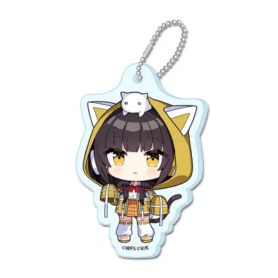 ヘブンバーンズレッド ぷちちょこミニアクリルキーホルダー【朝倉可憐】サイバーパンクver.