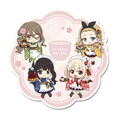 リコリス・リコイル ぷちちょこマグネットステッカー 和メイドver.