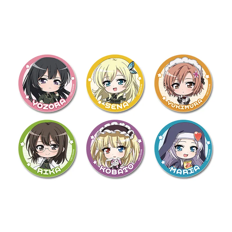 僕は友達が少ない ぷちちょこトレーディング缶バッジ