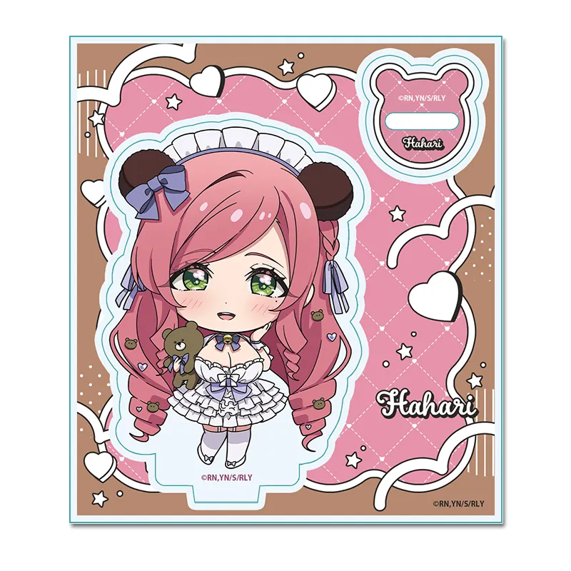 君のことが大大大大大好きな100人の彼女 ぷちちょこアクリルスタンド【花園羽々里】くまロリィタ