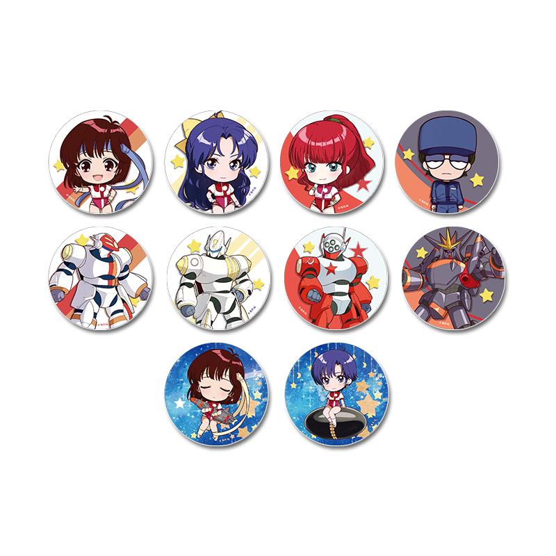トップをねらえ！ ぷちちょこ トレーディング缶バッジ 1BOX入数：10 2