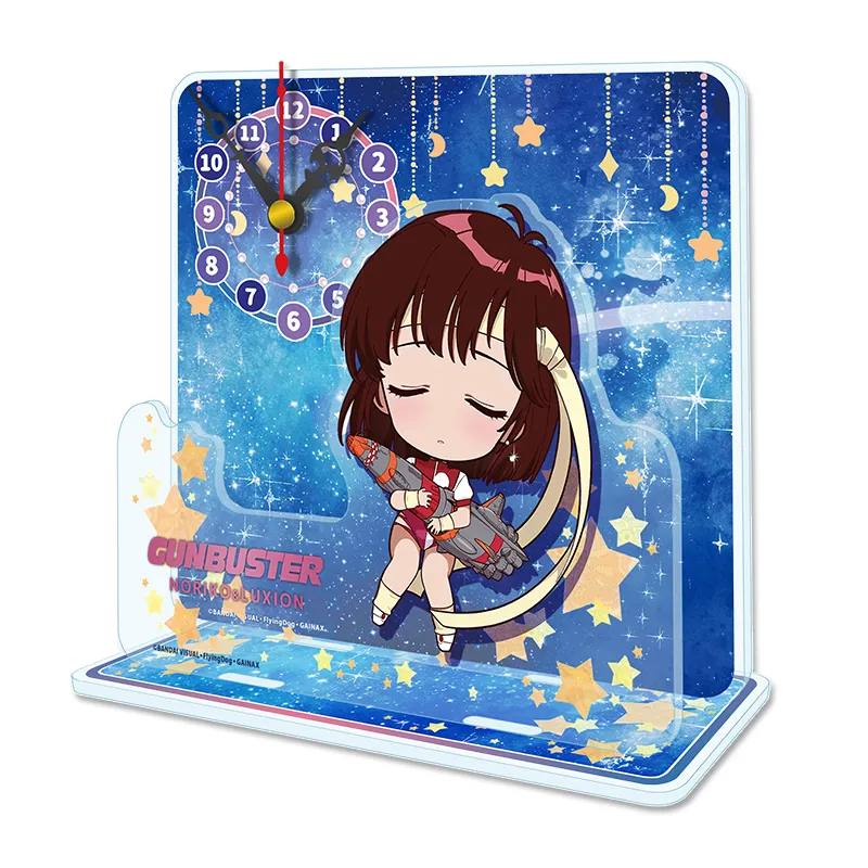 トップをねらえ！ ぷちちょこ ミニアクリル置時計