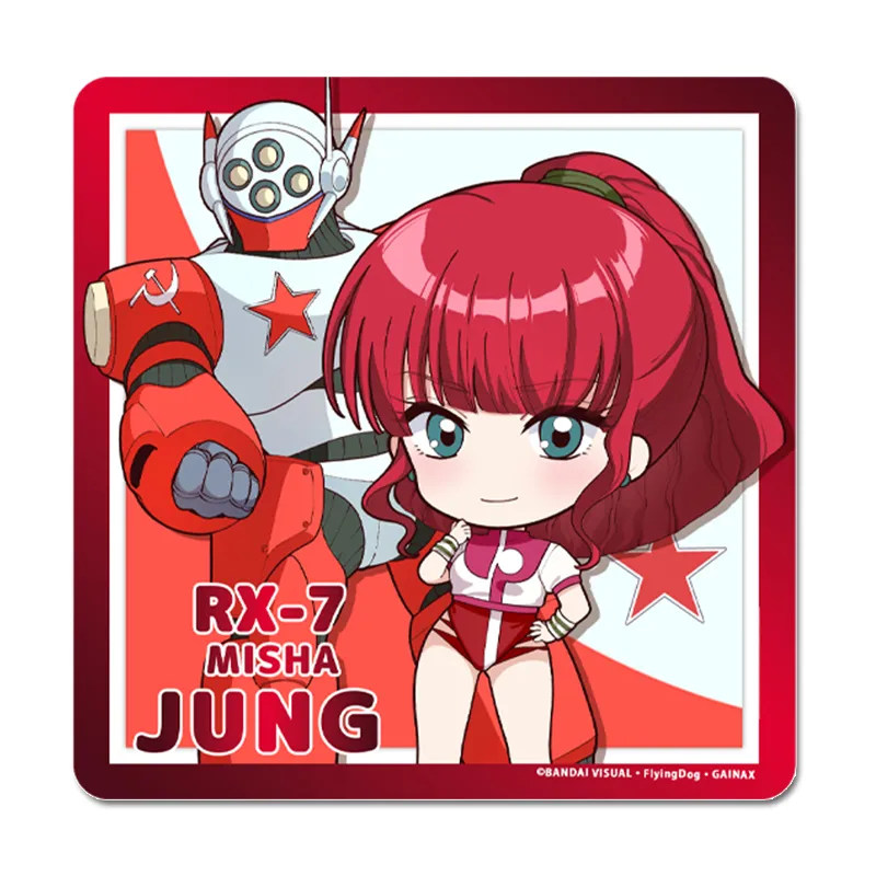 トップをねらえ！ ぷちちょこ ラバーマットコースター