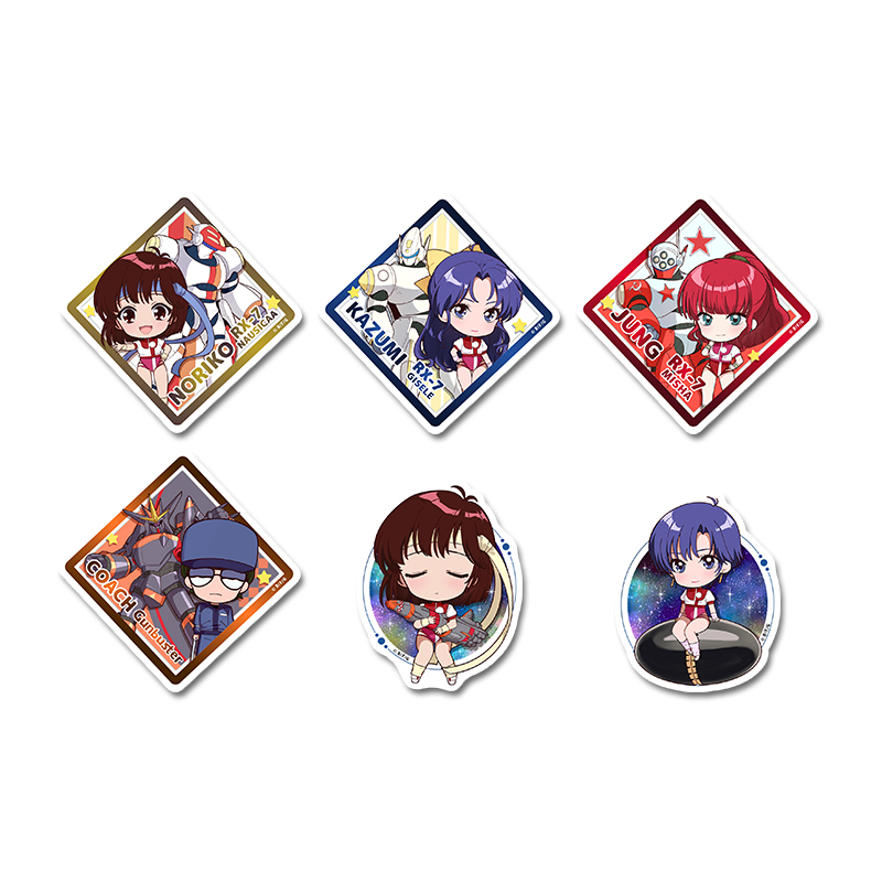 トップをねらえ！ ぷちちょこ ステッカーセット 2