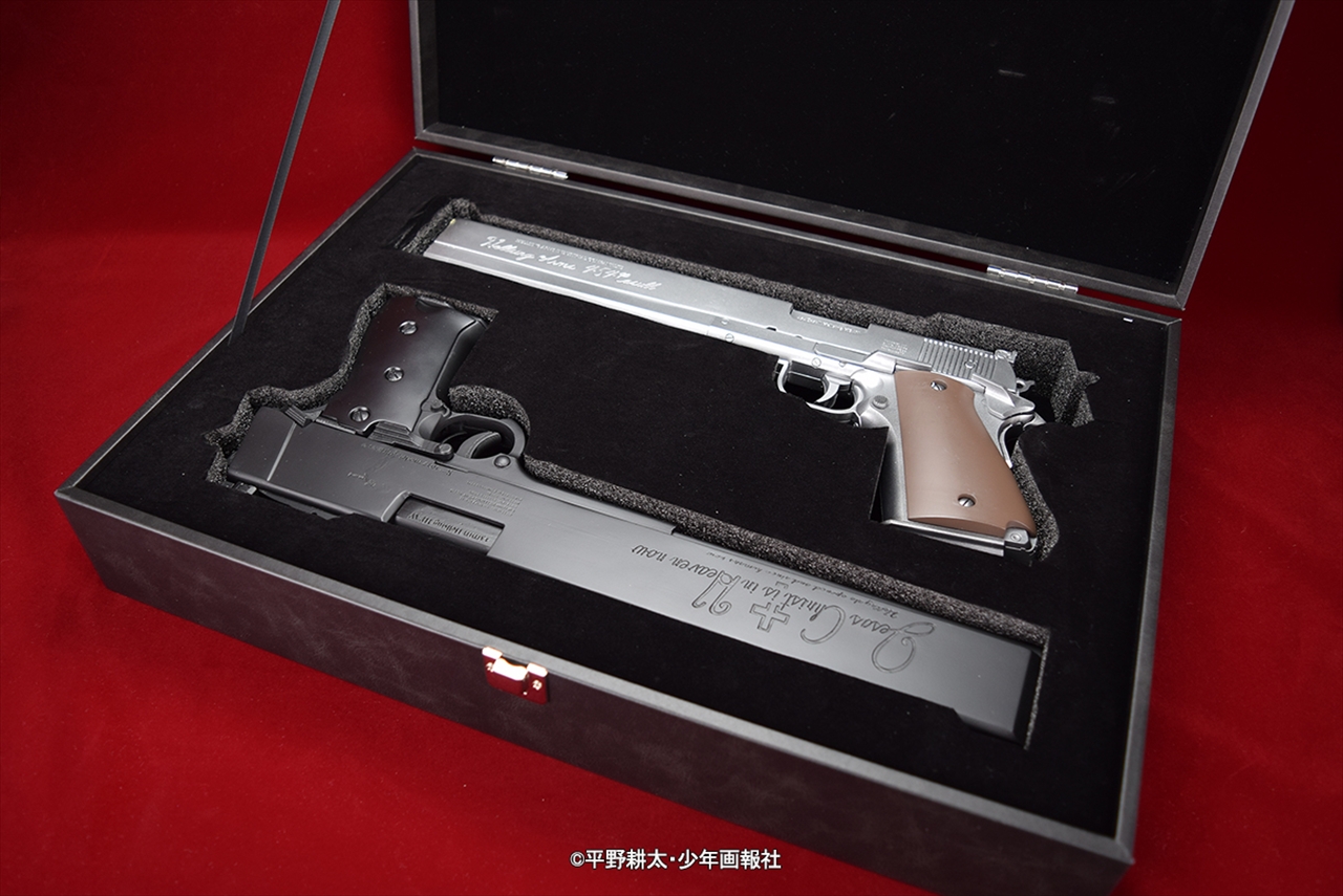 COSPLAY PROP SERIES？？ HELLSING Alucard’s Cosplay Prop Gun.Set of Two Alucard’s Jackal ＆ 454Casull 2