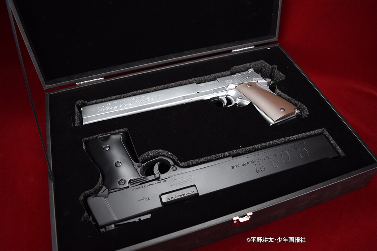 COSPLAY PROP SERIES？？ HELLSING Alucard’s Cosplay Prop Gun.Set of Two Alucard’s Jackal ＆ 454Casull 3