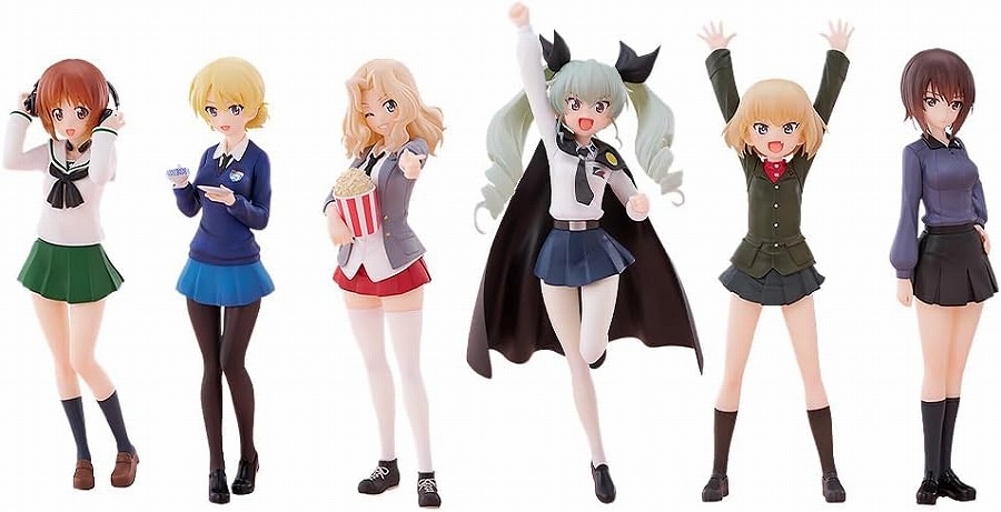 ガールズ&パンツァー CHILLfigg ガールズ&パンツァー 1BOX入数：6