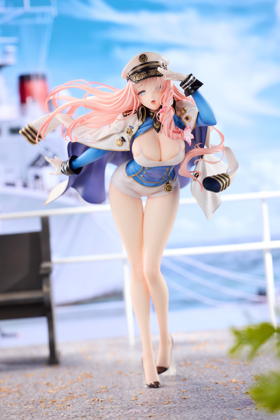 海軍隊長 シルヴィア PVC/ABS製 1/6 塗装済み完成品フィギュア 16