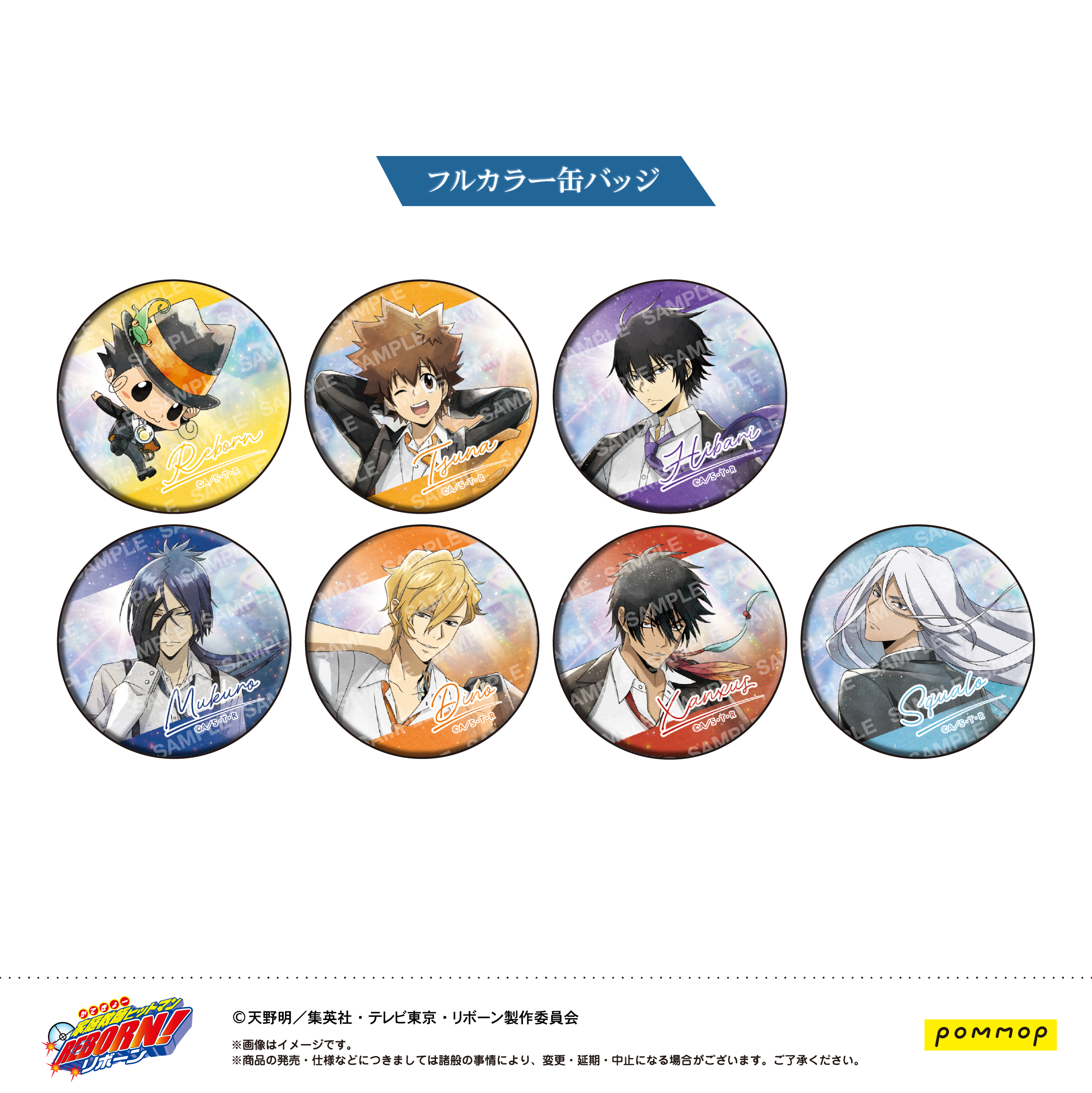家庭教師ヒットマンREBORN! 缶バッジコレクション -風- 2