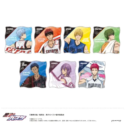 黒子のバスケ MAGぴたんコレクション-TEAM FLAG-
