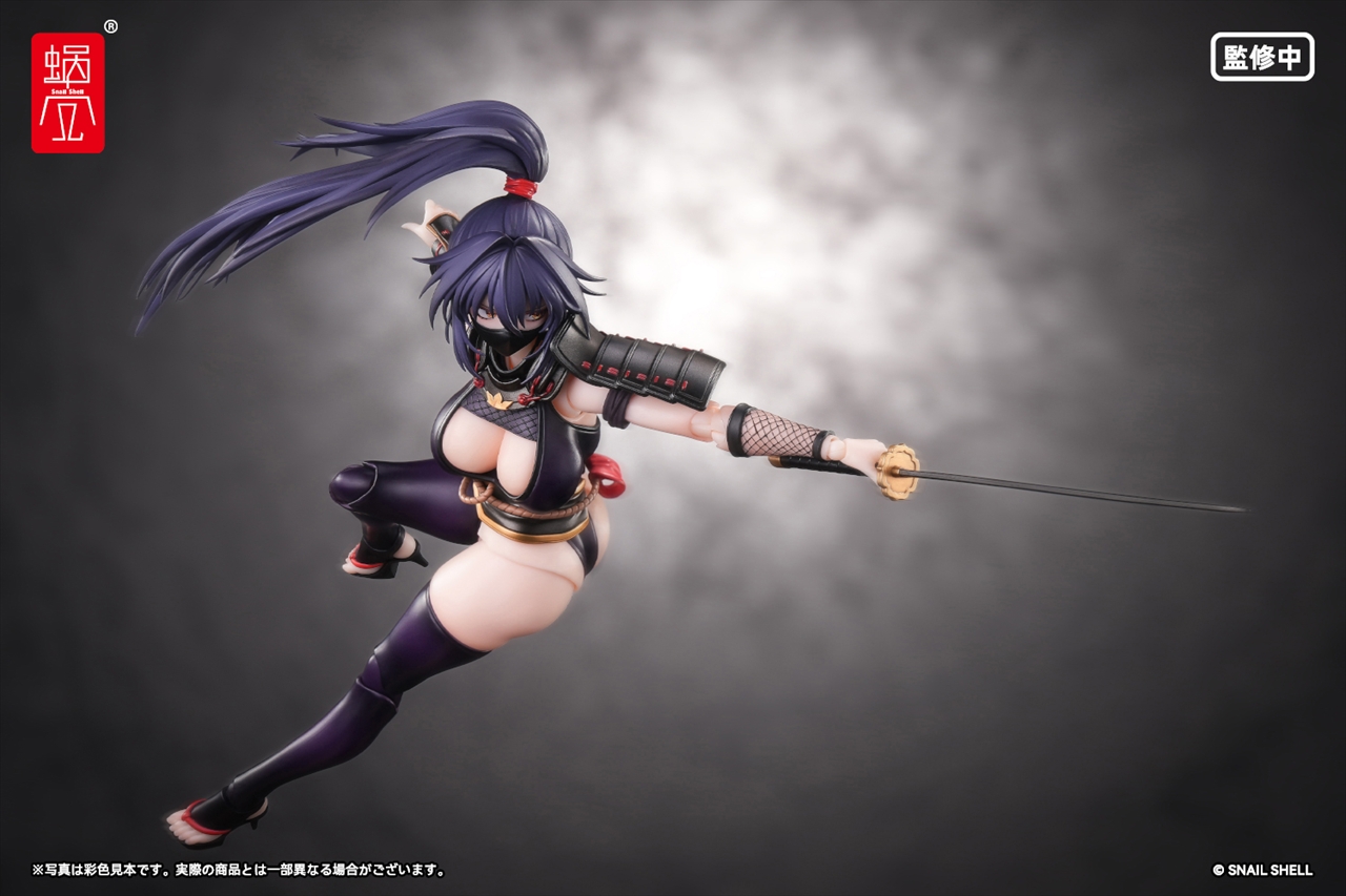 RPGEX-10 くノ一 裂風 1/12 完成品アクションフィギュア 3