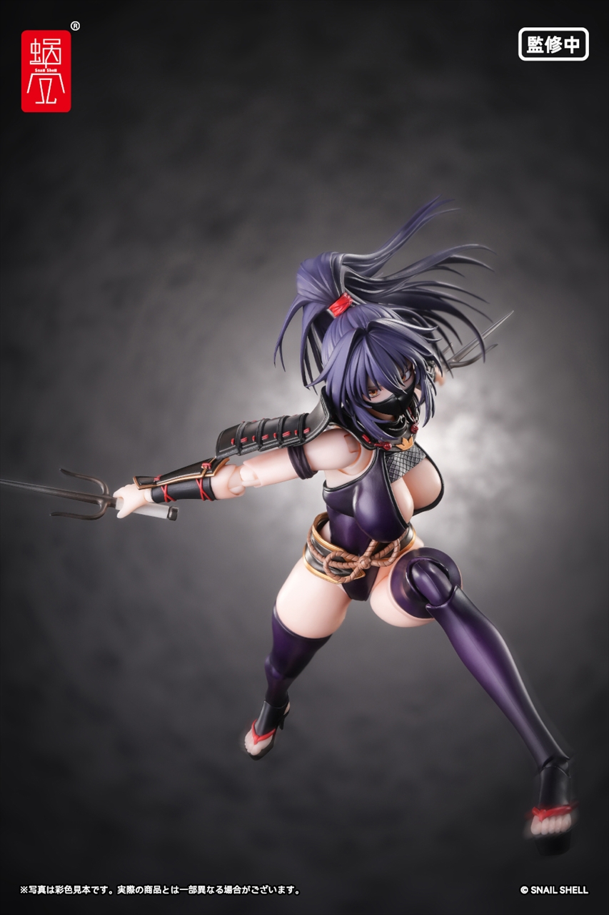 RPGEX-10 くノ一 裂風 1/12 完成品アクションフィギュア 4