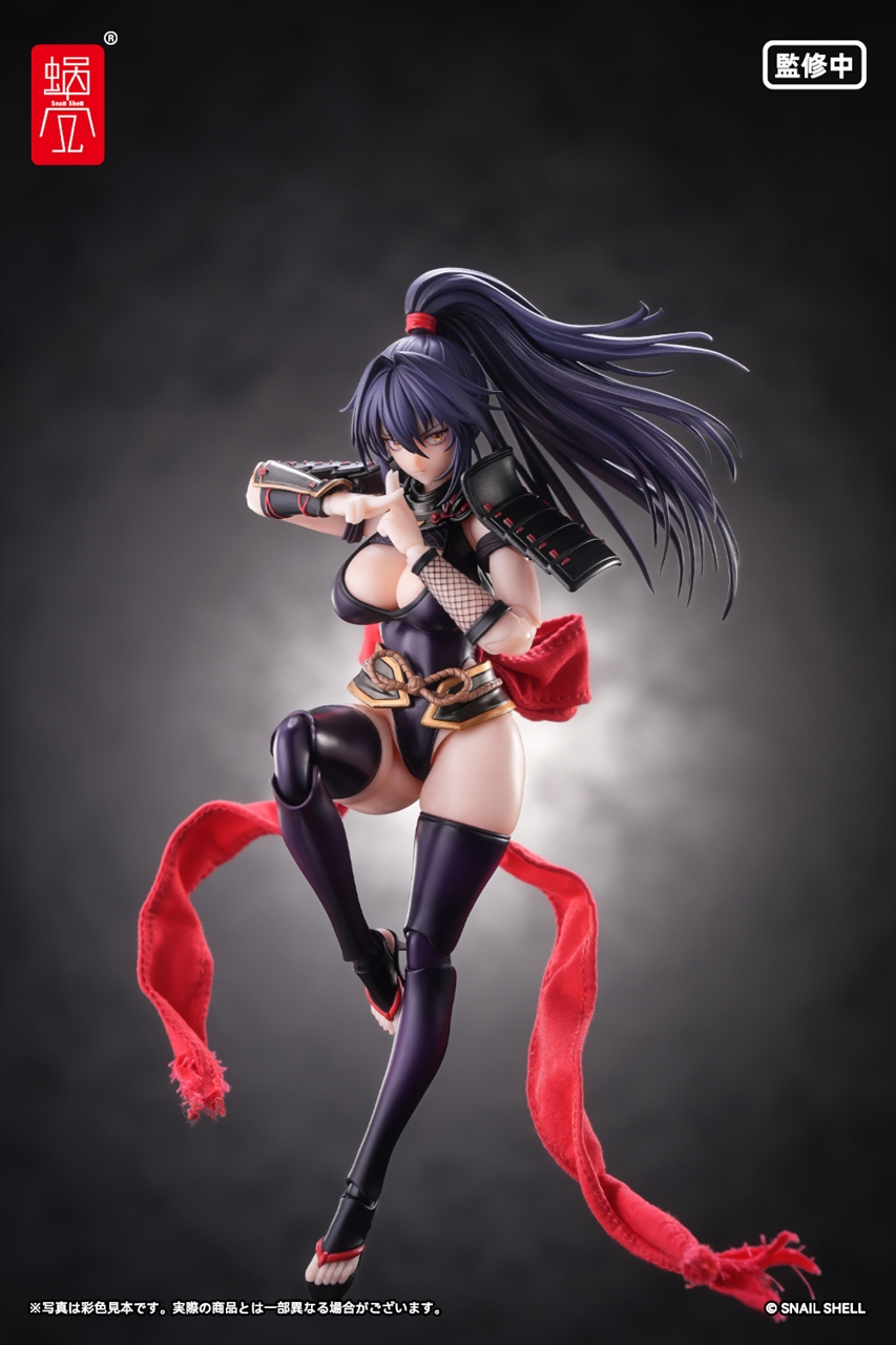 RPGEX-10 くノ一 裂風 1/12 完成品アクションフィギュア 5