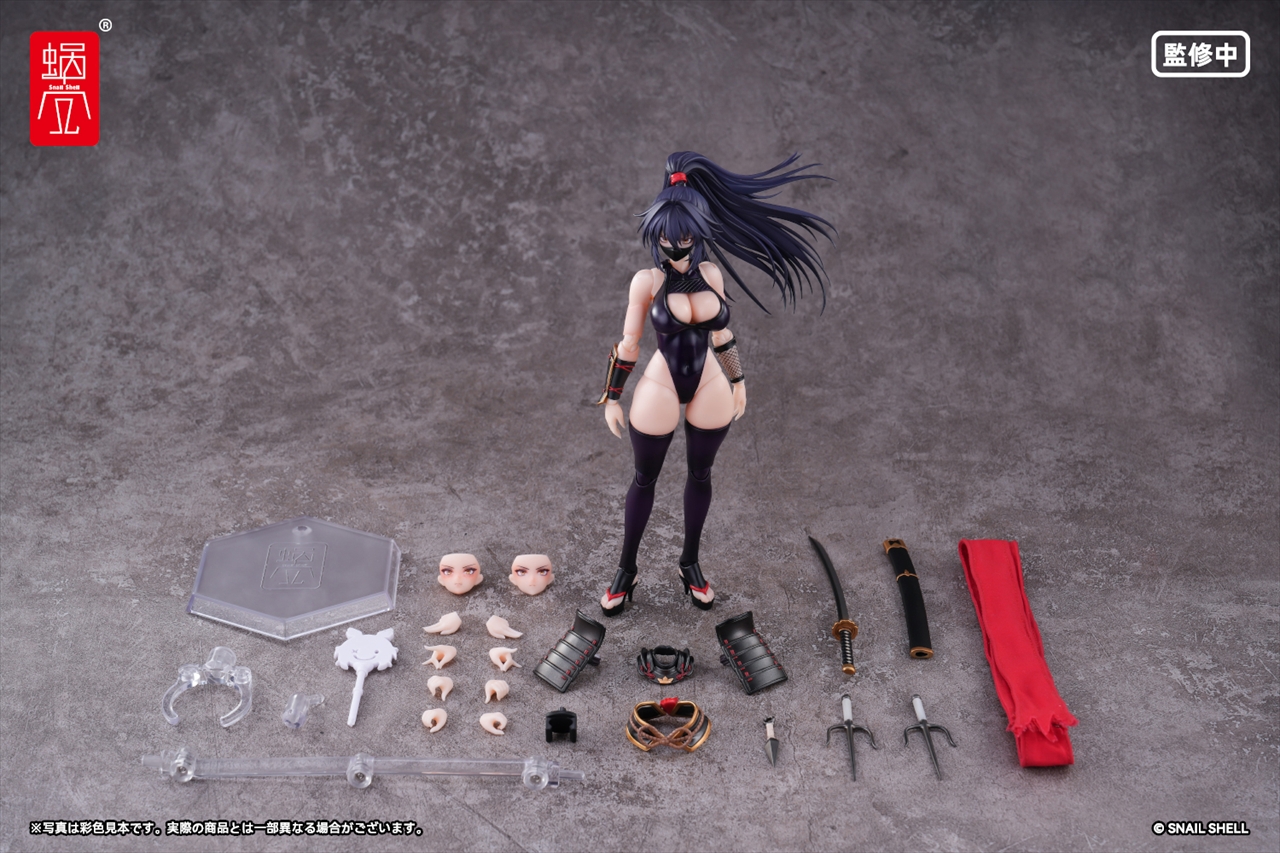 RPGEX-10 くノ一 裂風 1/12 完成品アクションフィギュア 8