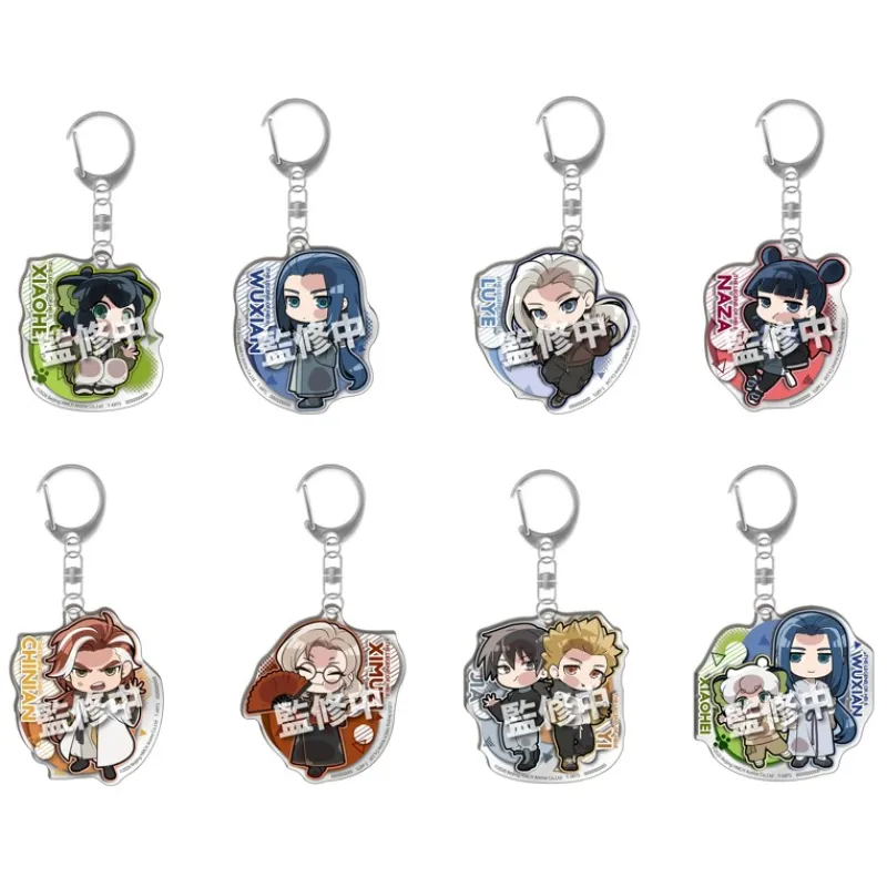 ぴた!でふぉめ アクリキーホルダー
