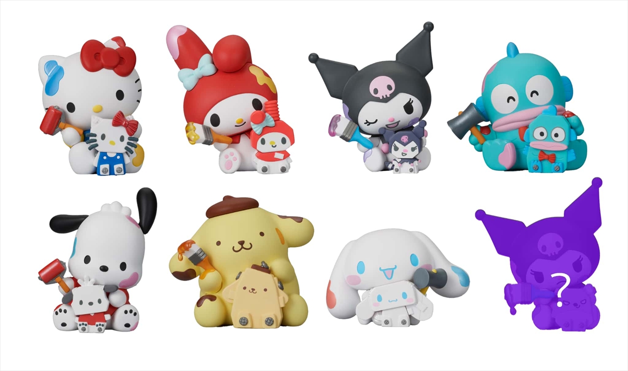 PERIHAPI！ こうさくちゅう Hello Kitty and Friends 1BOX入数：8 2