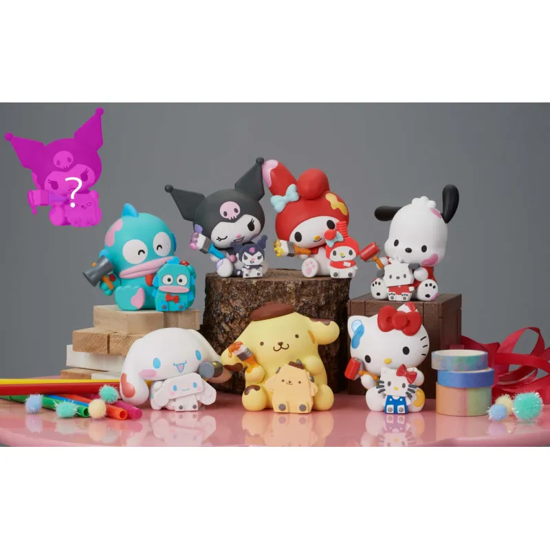PERIHAPI！ こうさくちゅう Hello Kitty and Friends 1BOX入数：8
