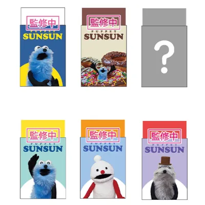 パペットスンスン 消しゴム(まとまるくん) 1BOX60入※POPUP ストア
