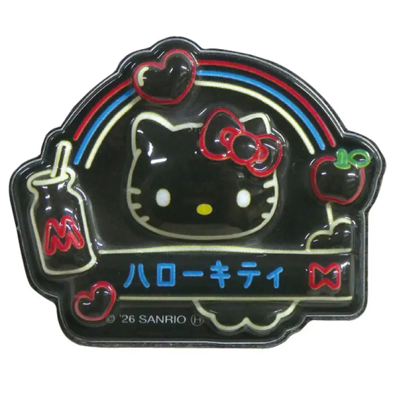 サンリオキャラクターズ ぷっくりったいネオン風マグネット ハローキティ※POPUP ストア