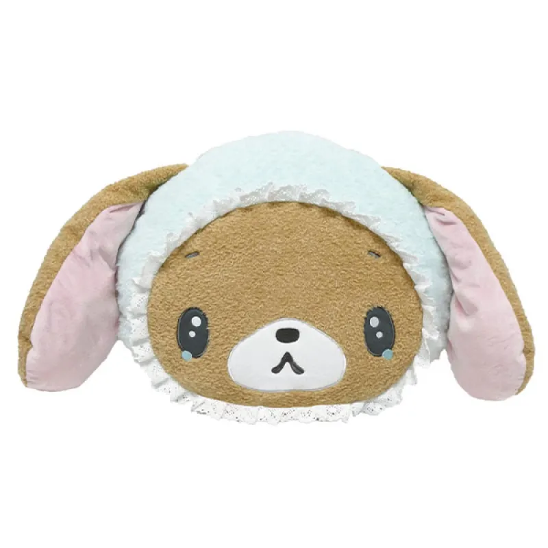 サンリオキャラクターズ(うさぎベビーシリーズ) フェイスクッション シュガーバニーズ/くろうさ