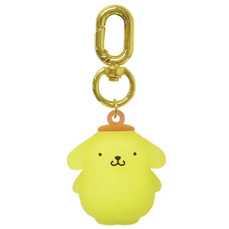 サンリオキャラクターズ ふわっとクリアPVCマスコット ポムポムプリン