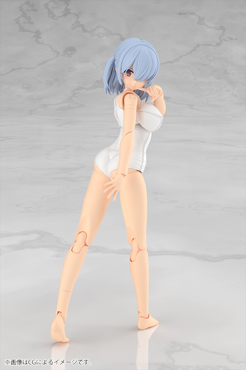 フレームアームズ・ガール ミヅキ School Swimsuits ホワイトVer. 2