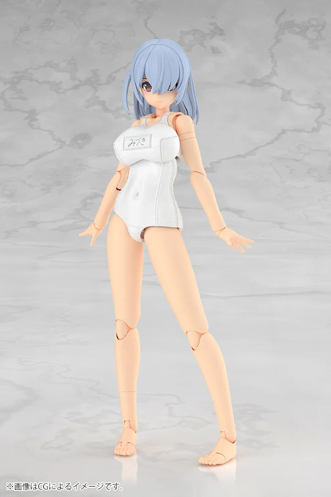 フレームアームズ・ガール ミヅキ School Swimsuits ホワイトVer. 8