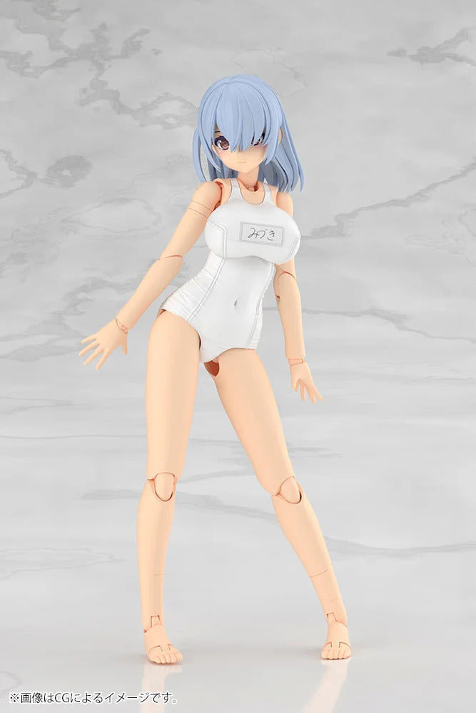 フレームアームズ・ガール ミヅキ School Swimsuits ホワイトVer. 11