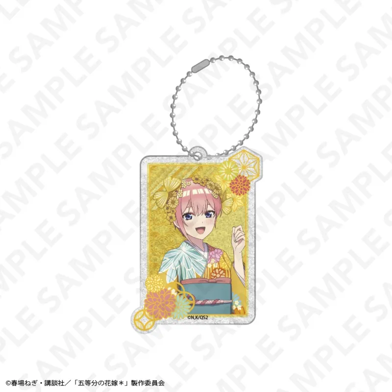 グリッターアクリルチャーム 中野一花