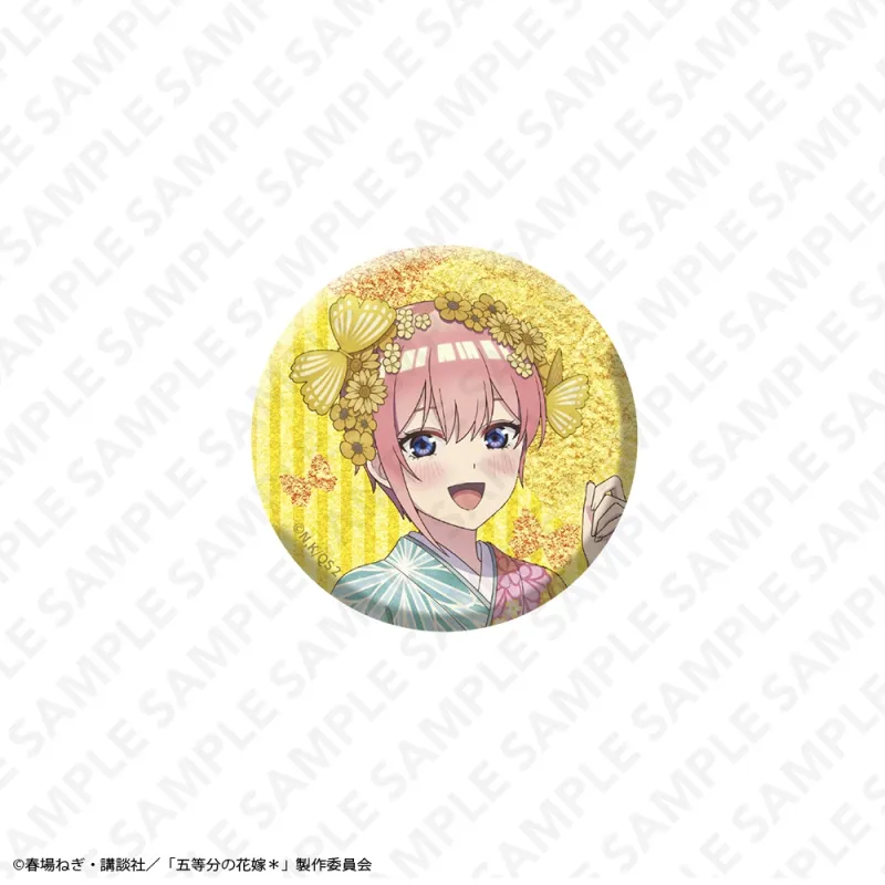グリッター57mm缶バッジ 中野一花