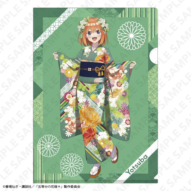 A4クリアファイル 振袖Ver. 中野四葉