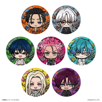 超人的シェアハウスストーリー 『カリスマ』 トイシリーズ トレーディング缶バッジ 【全7種】(BOX)