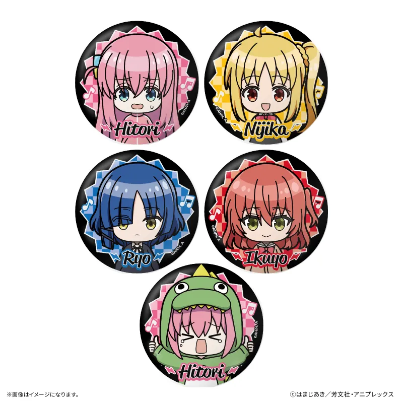アニメ「ぼっち・ざ・ろっく！」 トイシリーズ トレーディング缶バッジ 【全5種】（BOX）