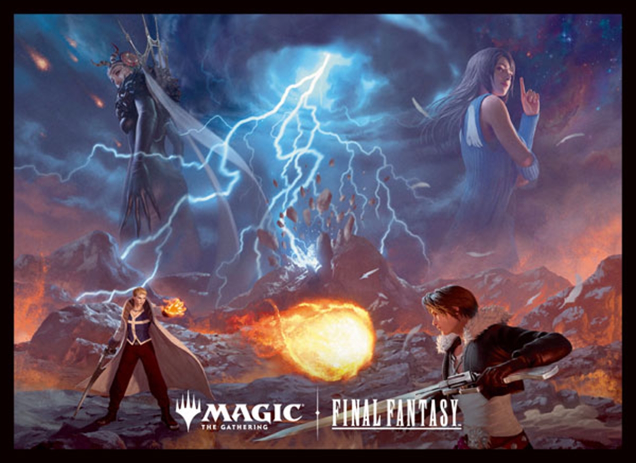 『マジック：ザ・ギャザリング--FINAL FANTASY』 プレイヤーズカードスリーブMFS-83 シーン・ボックス・アート《運命の予兆》