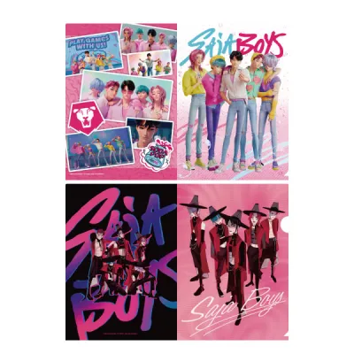 クリアファイルセット ②SAJA BOYS