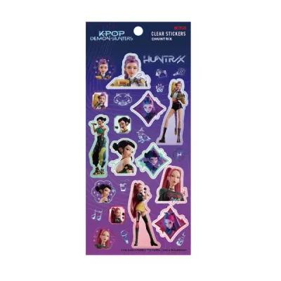 CLEAR STICKERS ①HUNTR/X