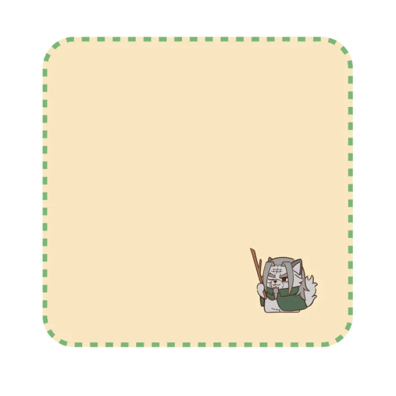 どうぶつフォーゼ-はらっぱ- タオルハンカチ5.土方歳三