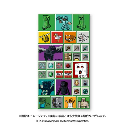 ぺたかくシール ④Minecraft