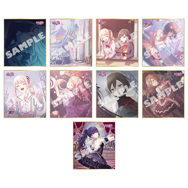 プロジェクトセカイ カラフルステージ！ feat.初音ミク ミニ色紙コレクション 第66弾A 覚めない幻想をノックして 1BOX入数：9