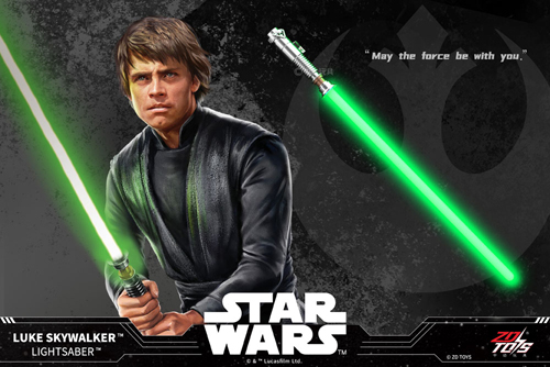 「スター・ウォーズ」ライトセーバー ②ルーク・スカイウォーカー (緑) 5