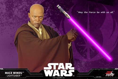 「スター・ウォーズ」ライトセーバー ⑤メイス・ウィンドゥ (紫) 6